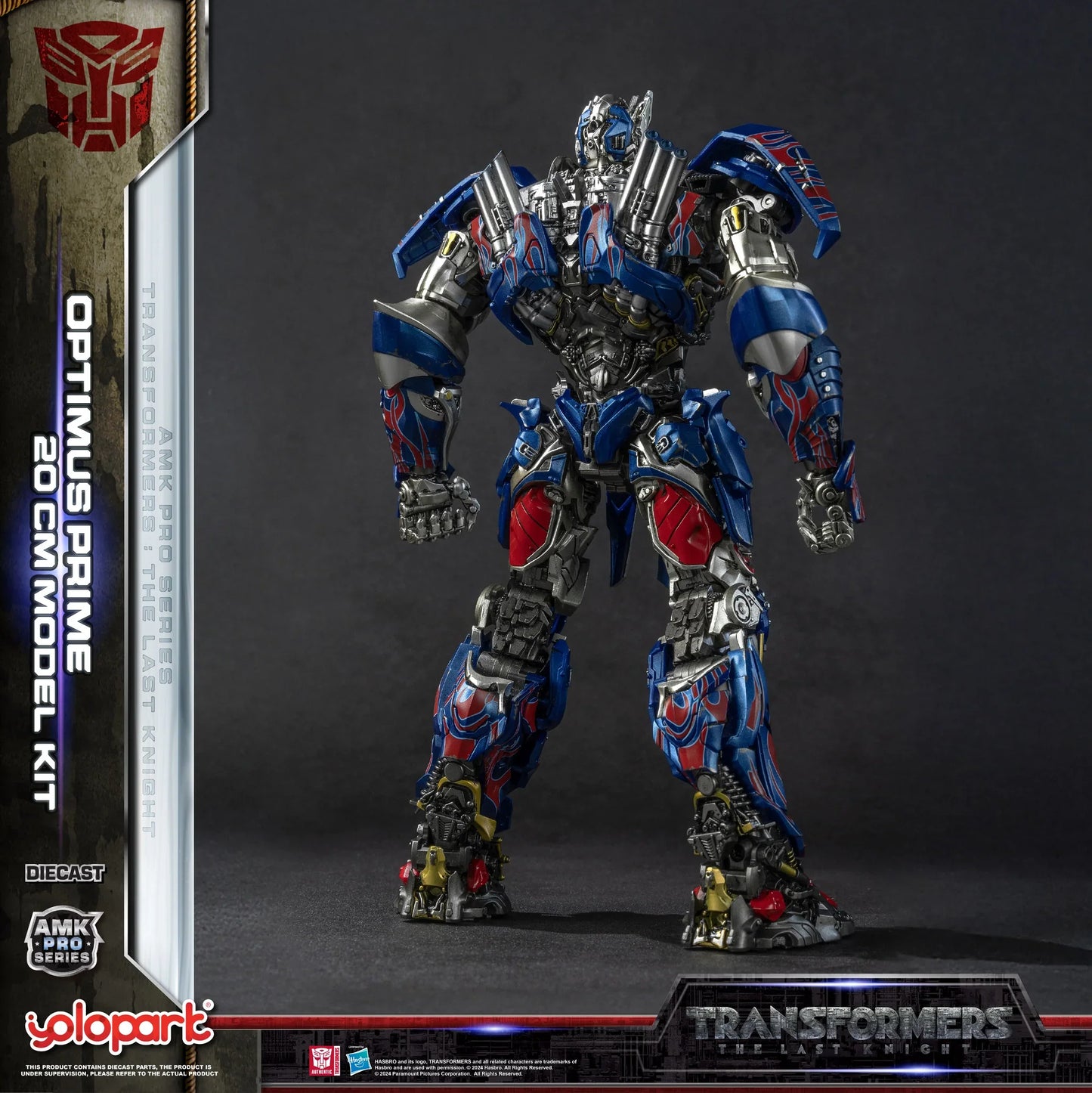 Yolopark Transformers AMK Pro Series Last Knight Optimus Prime Model Kit