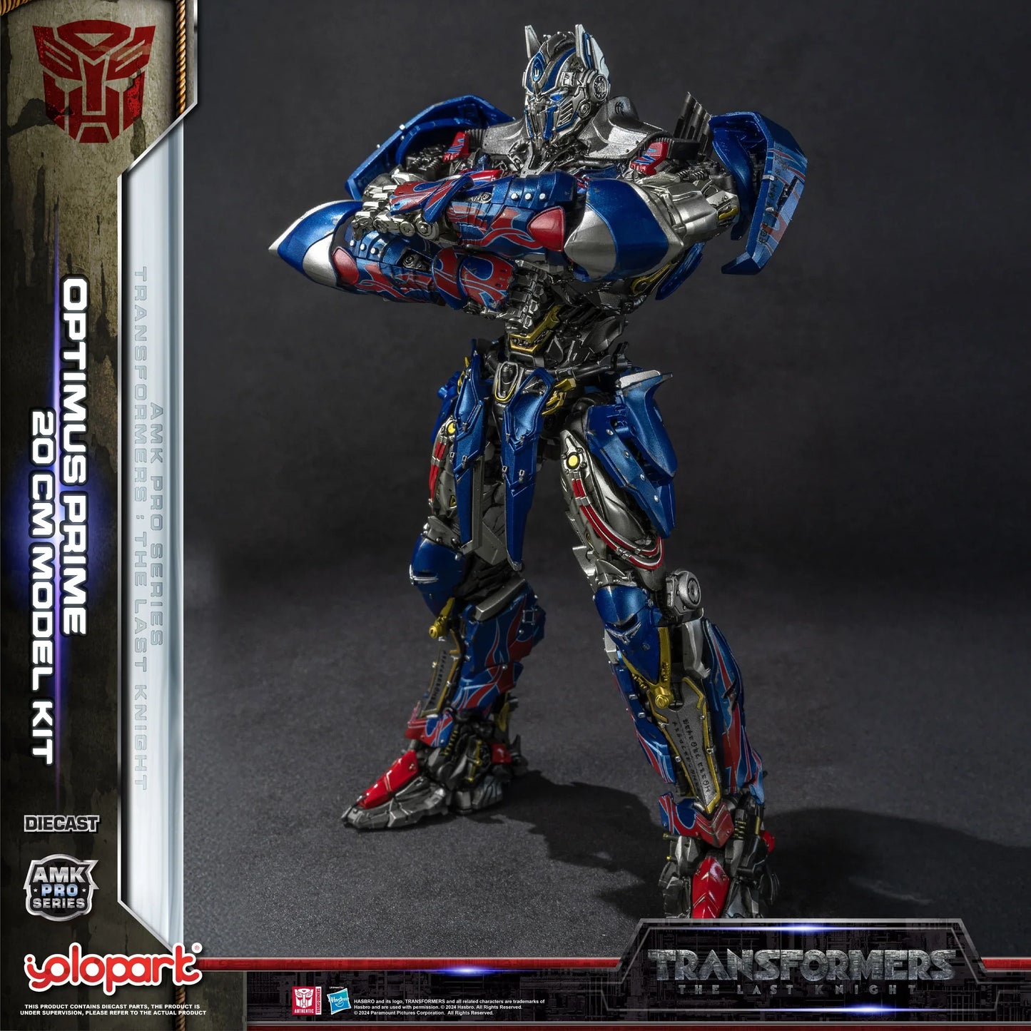 Yolopark Transformers AMK Pro Series Last Knight Optimus Prime Model Kit