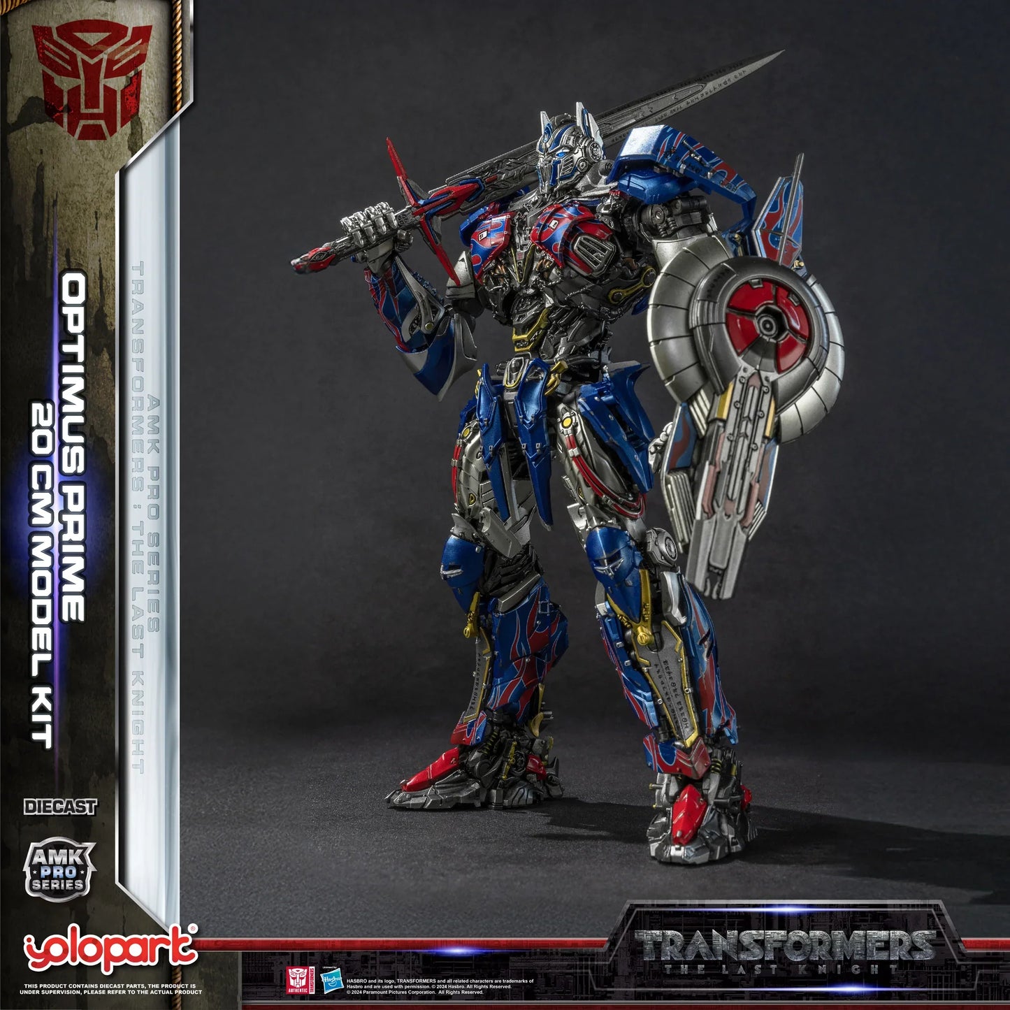 Yolopark Transformers AMK Pro Series Last Knight Optimus Prime Model Kit