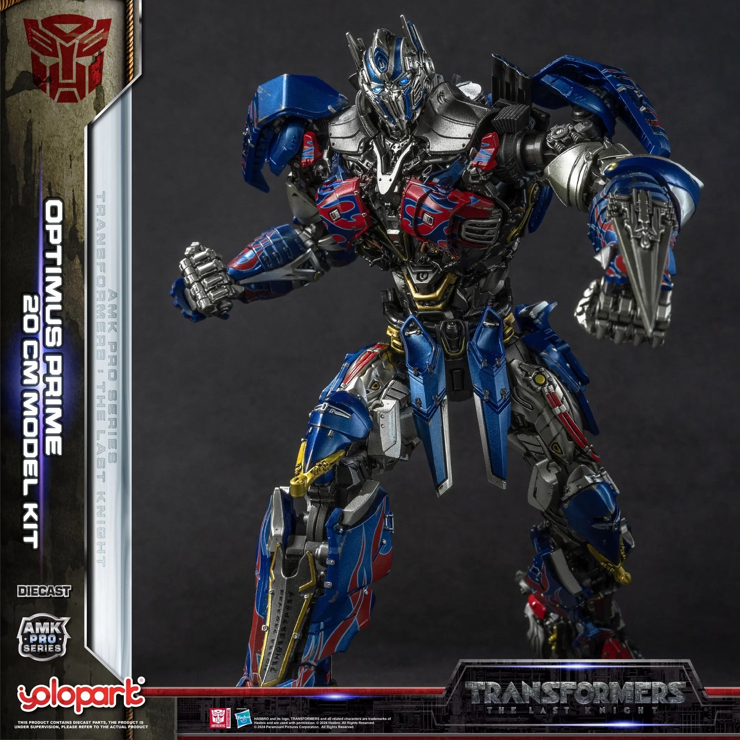 Yolopark Transformers AMK Pro Series Last Knight Optimus Prime Model Kit