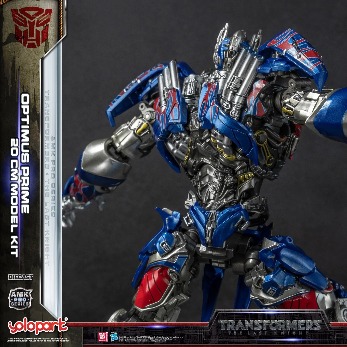 Yolopark Transformers AMK Pro Series Last Knight Optimus Prime Model Kit
