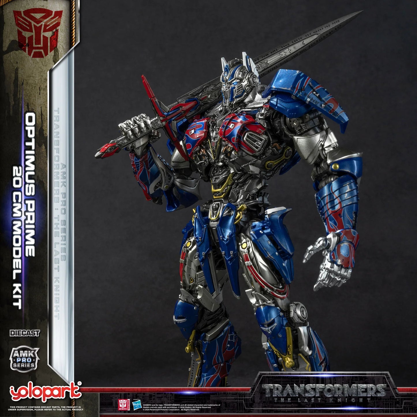 Yolopark Transformers AMK Pro Series Last Knight Optimus Prime Model Kit