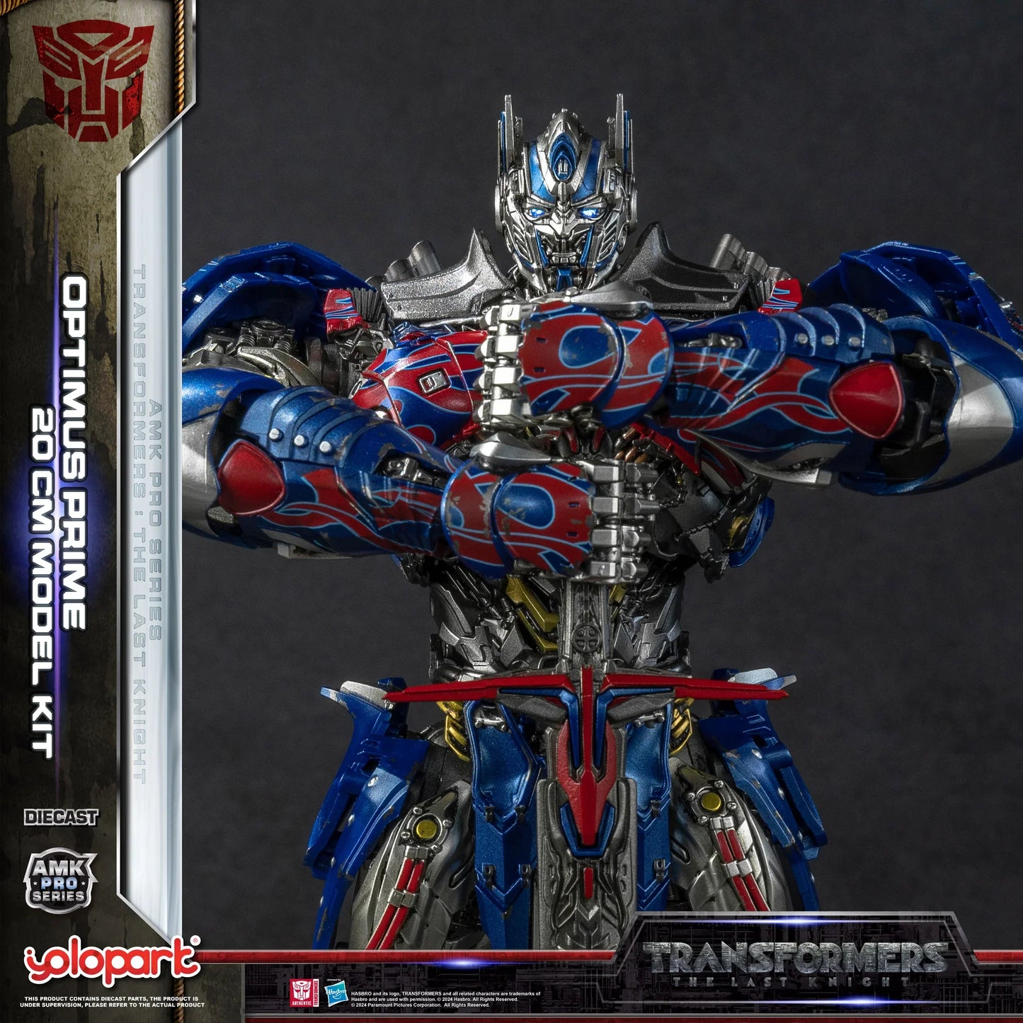 Yolopark Transformers AMK Pro Series Last Knight Optimus Prime Model Kit