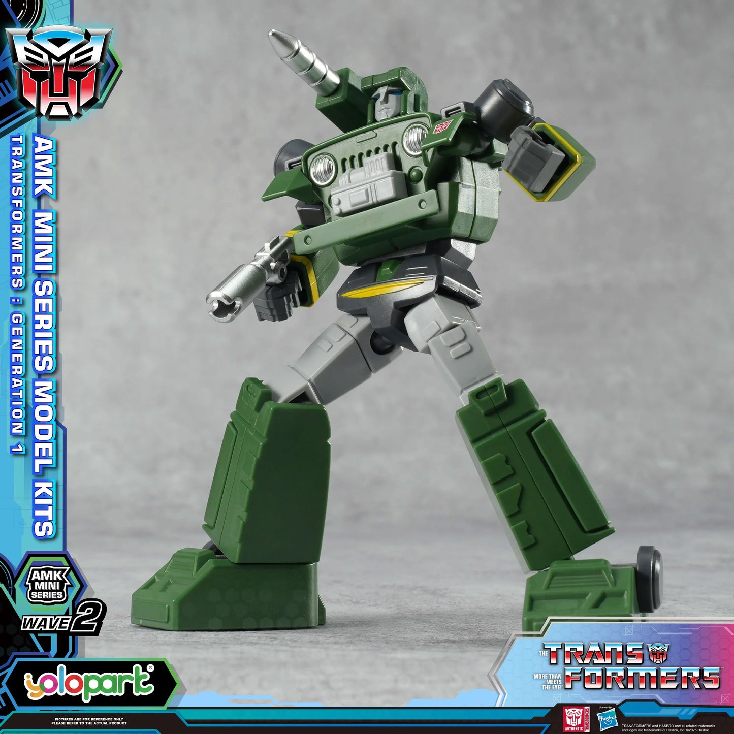 Yolopark Transformers AMK Mini Series Wave 2 G1 Hound Model Kit