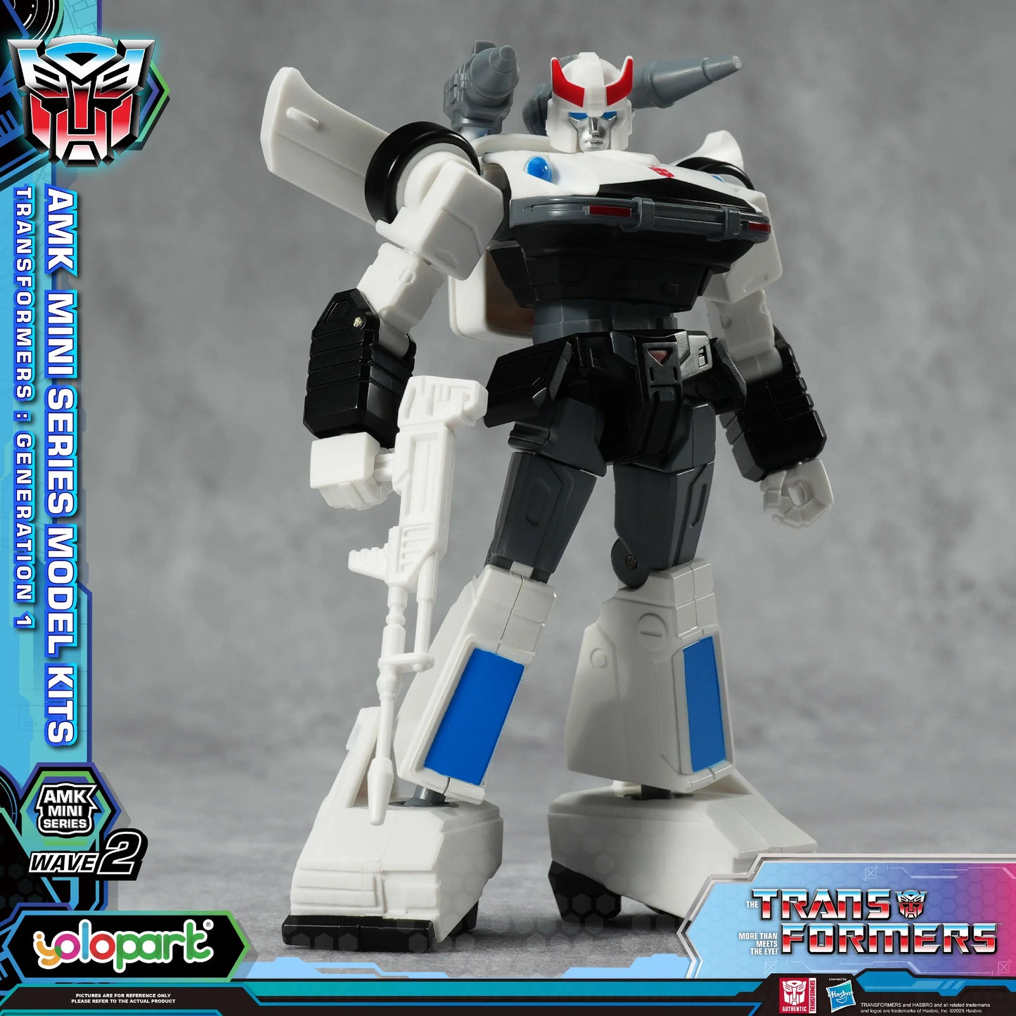Yolopark Transformers AMK Mini Series Wave 2 G1 Prowl Model Kit