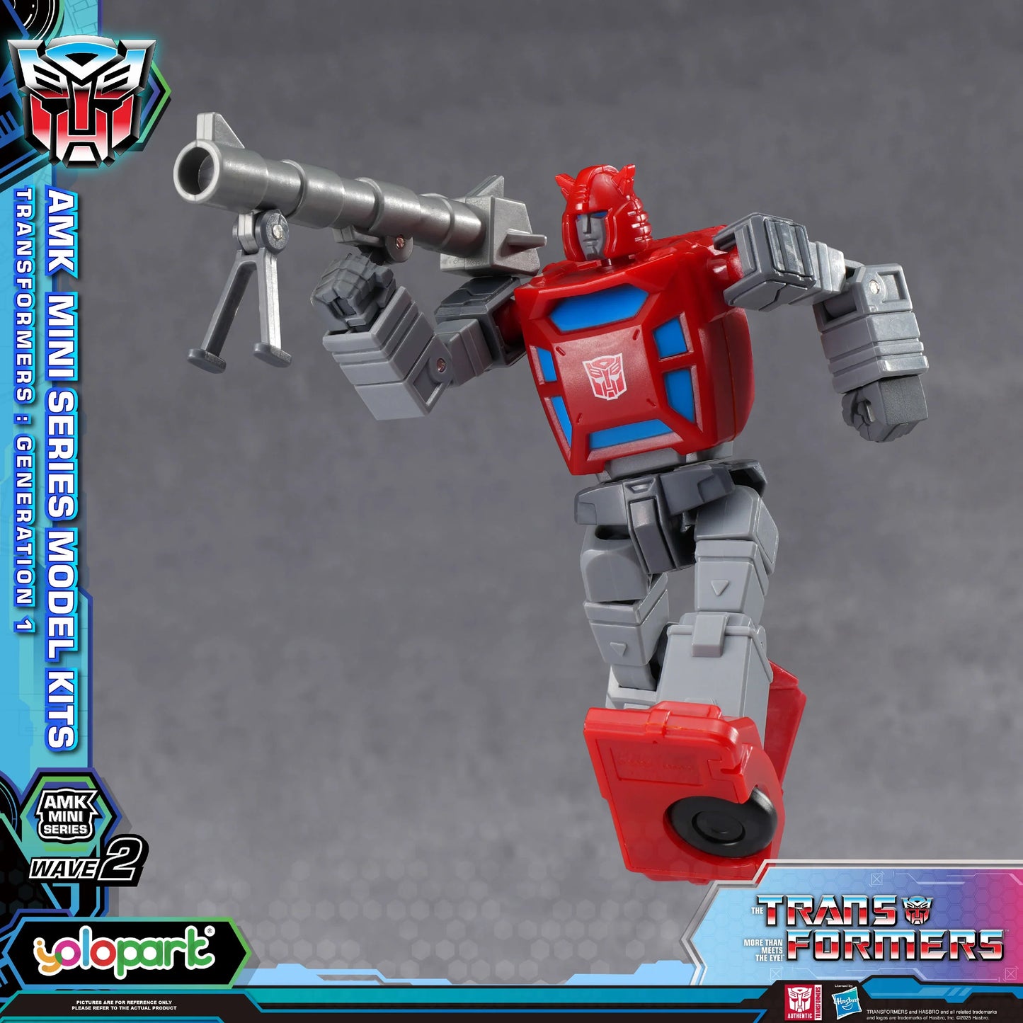 Yolopark Transformers AMK Mini Series Wave 2 G1 Cliffjumper Model Kit