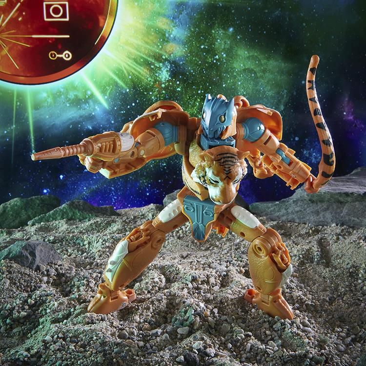 Transformers Generations War For Cybertron Golden Disk Collection Voyager Mutant Tigatron Action Figure Exclusive