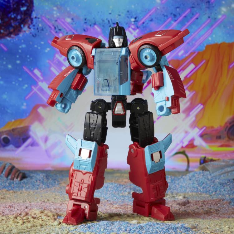 Transformers Generations Legacy Deluxe Class Autobot Pointblank and Peacemaker Action Figure