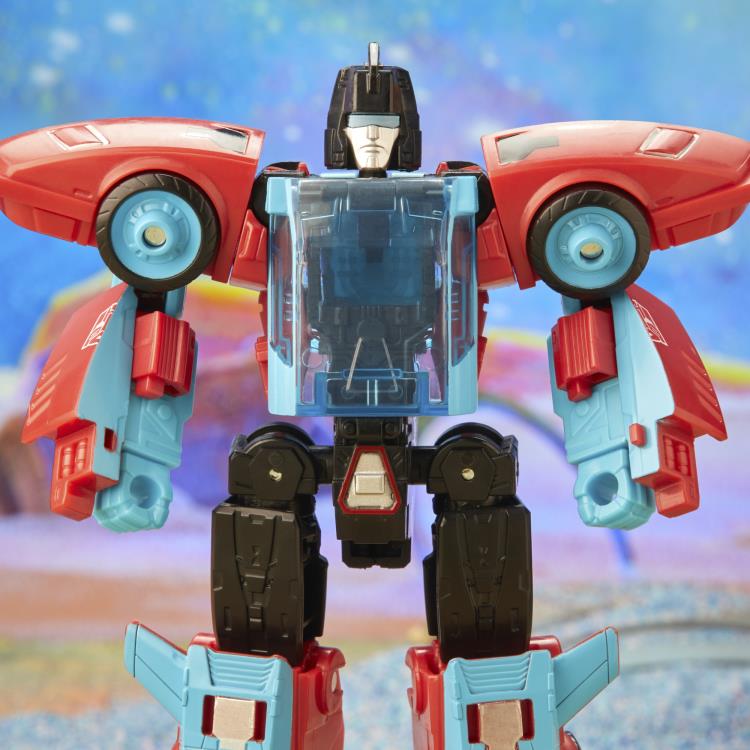 Transformers Generations Legacy Deluxe Class Autobot Pointblank and Peacemaker Action Figure