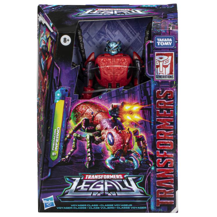 Transformers Generations Legacy Voyager Class Predacon Inferno Action Figure