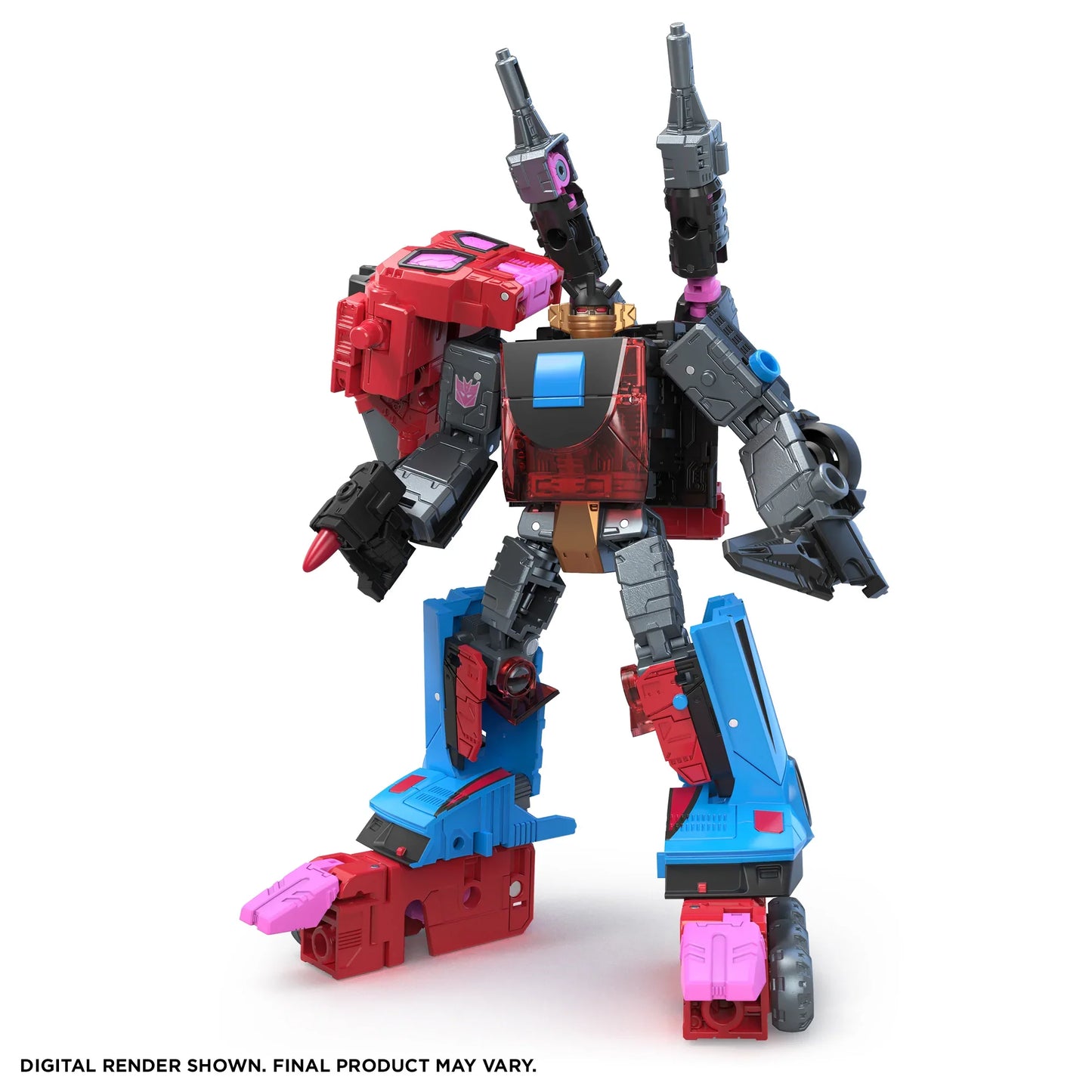 Transformers Generations Shattered Glass Deluxe Slicer & Exo-Suit Action Figure