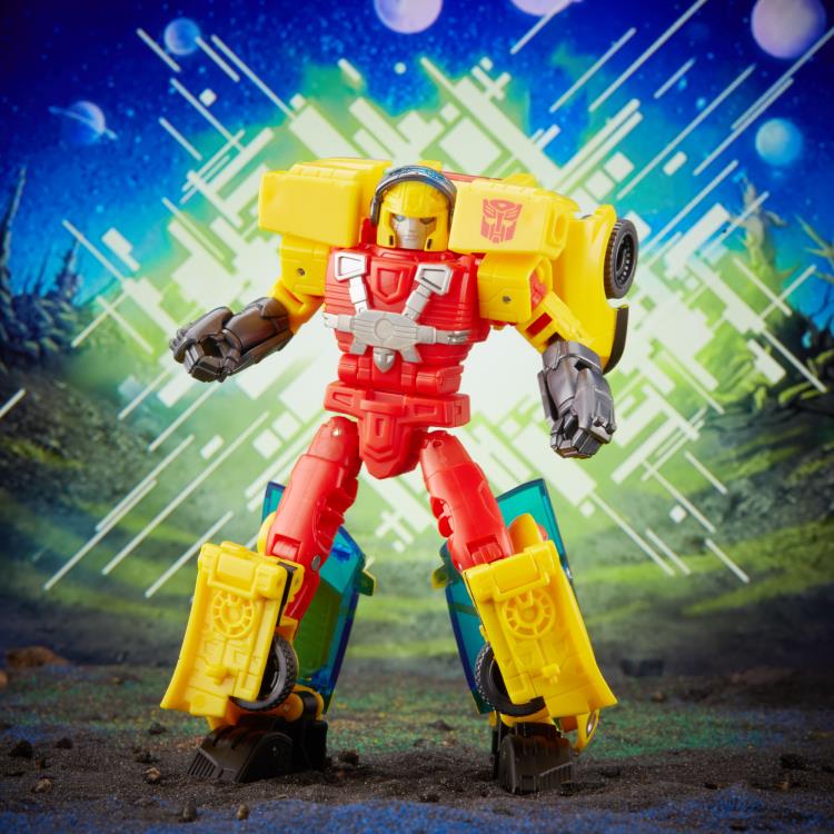 Transformers Generations Legacy Evolution Deluxe Class Armada Universe Hot Shot Action Figure