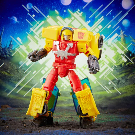 Transformers Generations Legacy Evolution Deluxe Class Armada Universe Hot Shot Action Figure