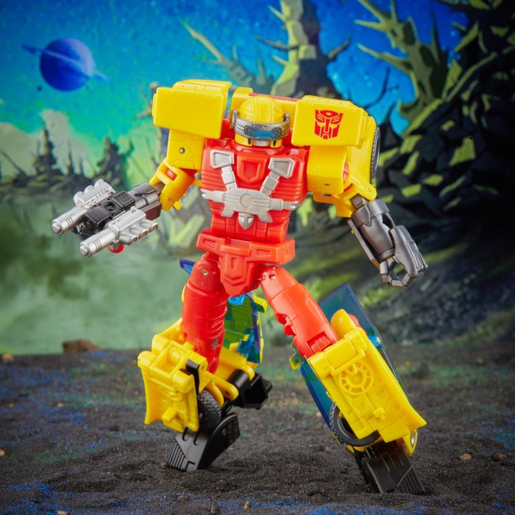 Transformers Generations Legacy Evolution Deluxe Class Armada Universe Hot Shot Action Figure