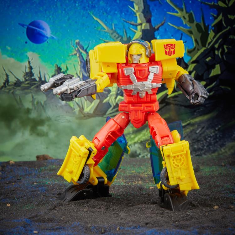 Transformers Generations Legacy Evolution Deluxe Class Armada Universe Hot Shot Action Figure