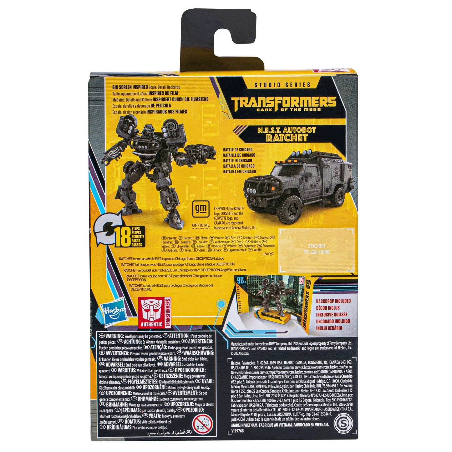 Transformers Studio Series Buzzworthy Bumblebee #96BB N.E.S.T. Autobot Ratchet Action Figure