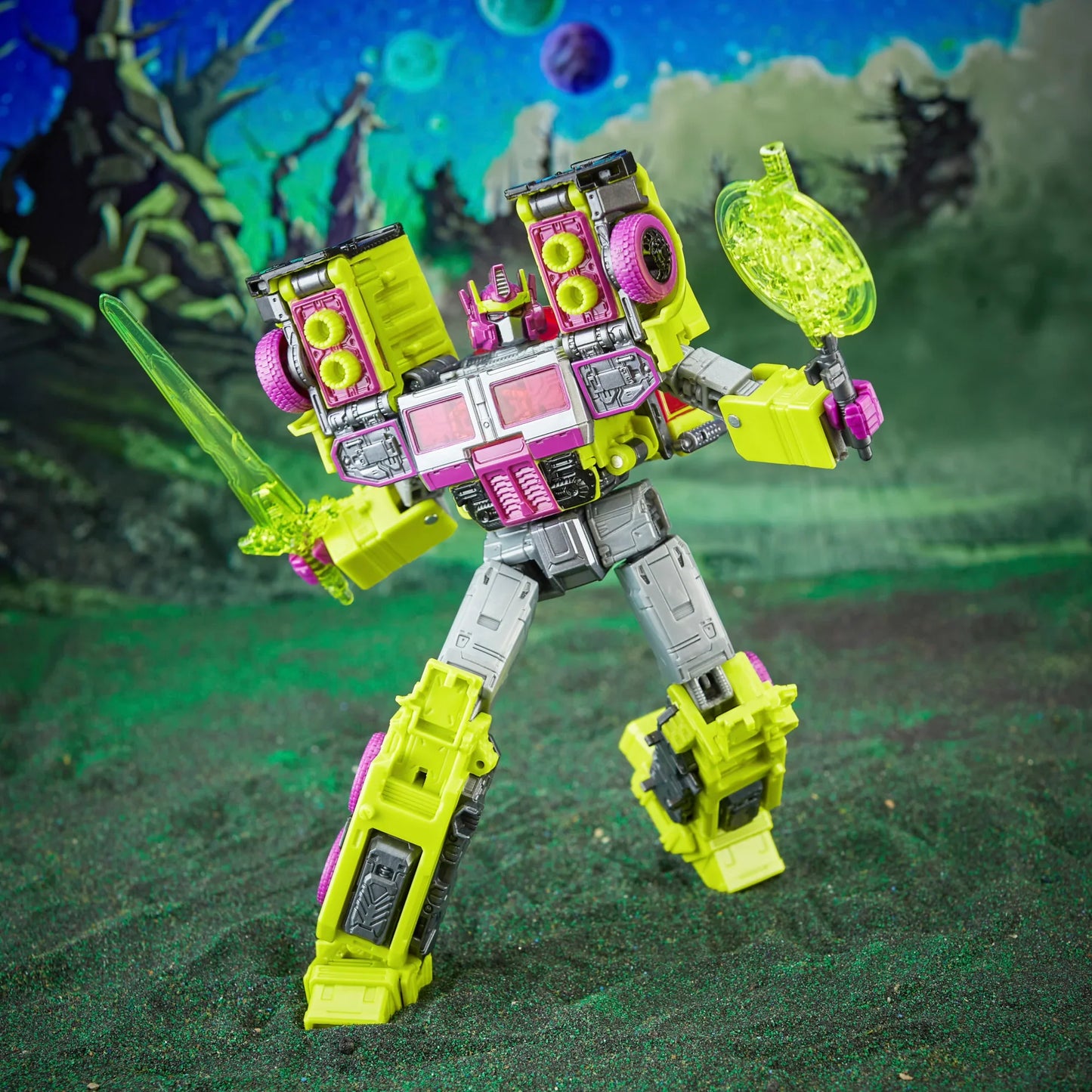 Transformers Generations Legacy Evolution Leader Class G2 Universe Toxitron Action Figure