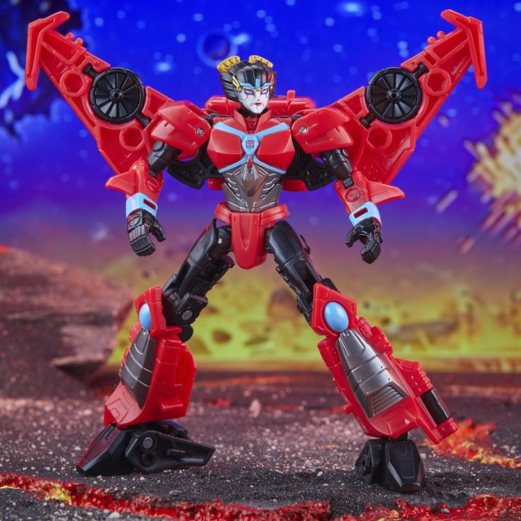Transformers Generations Legacy United Deluxe Class Cyberverse Universe Windblade Action Figure