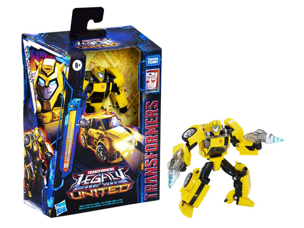 Transformers Generations Legacy United Deluxe Class Animated Universe Bumblebee Action Figure