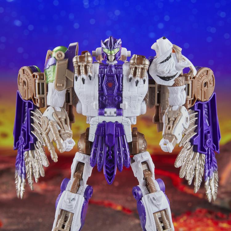 Transformers Generations Legacy United Leader Class Beast Wars Universe Tigerhawk Action Figure