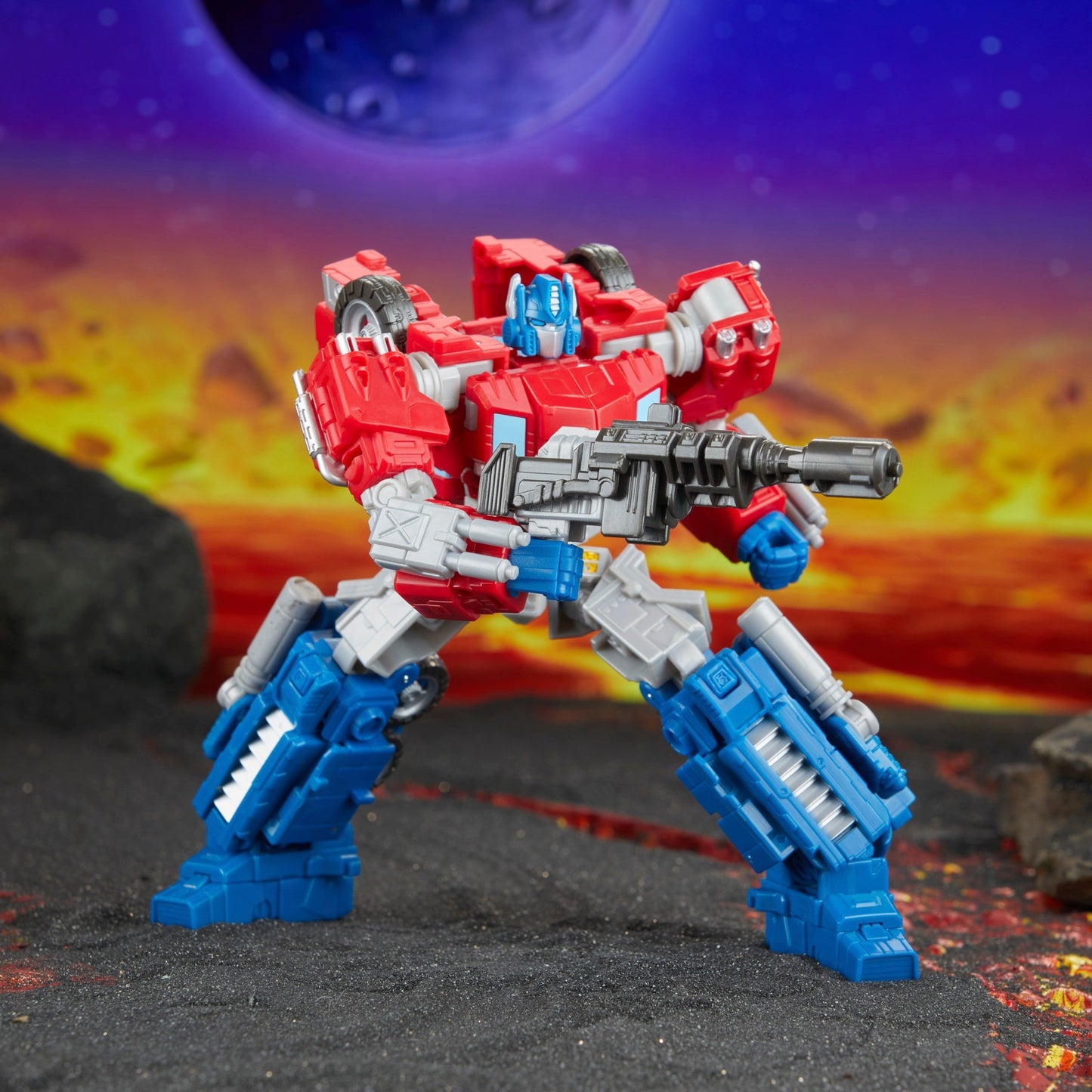 SDCC 2024 Transformers Generations Legacy United Voyager Class Fractured Friendship Action Figure Exclusive