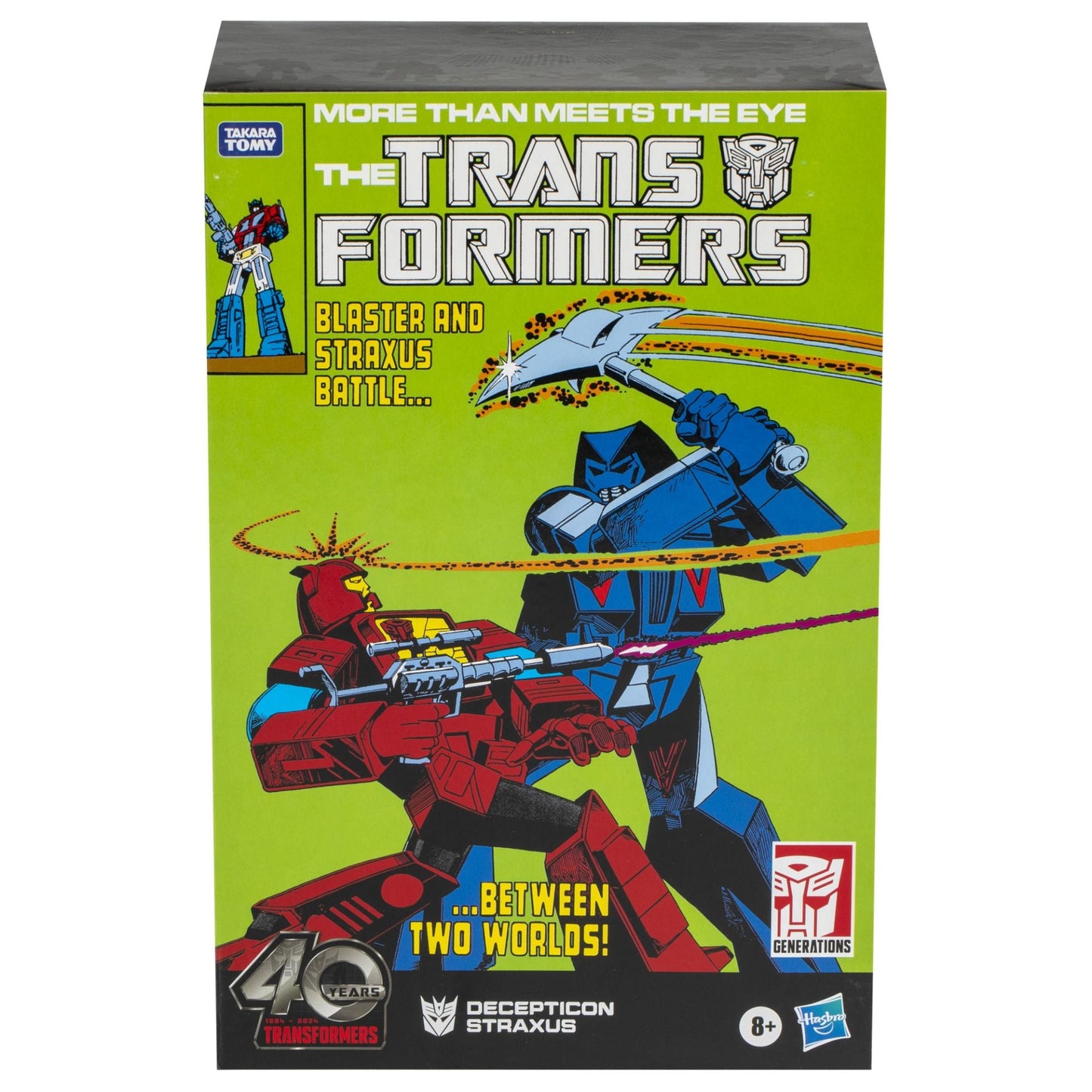 Transformers Generations Comic Edition Decepticon Straxus (40th Anniversary) Exclusive Action Figure