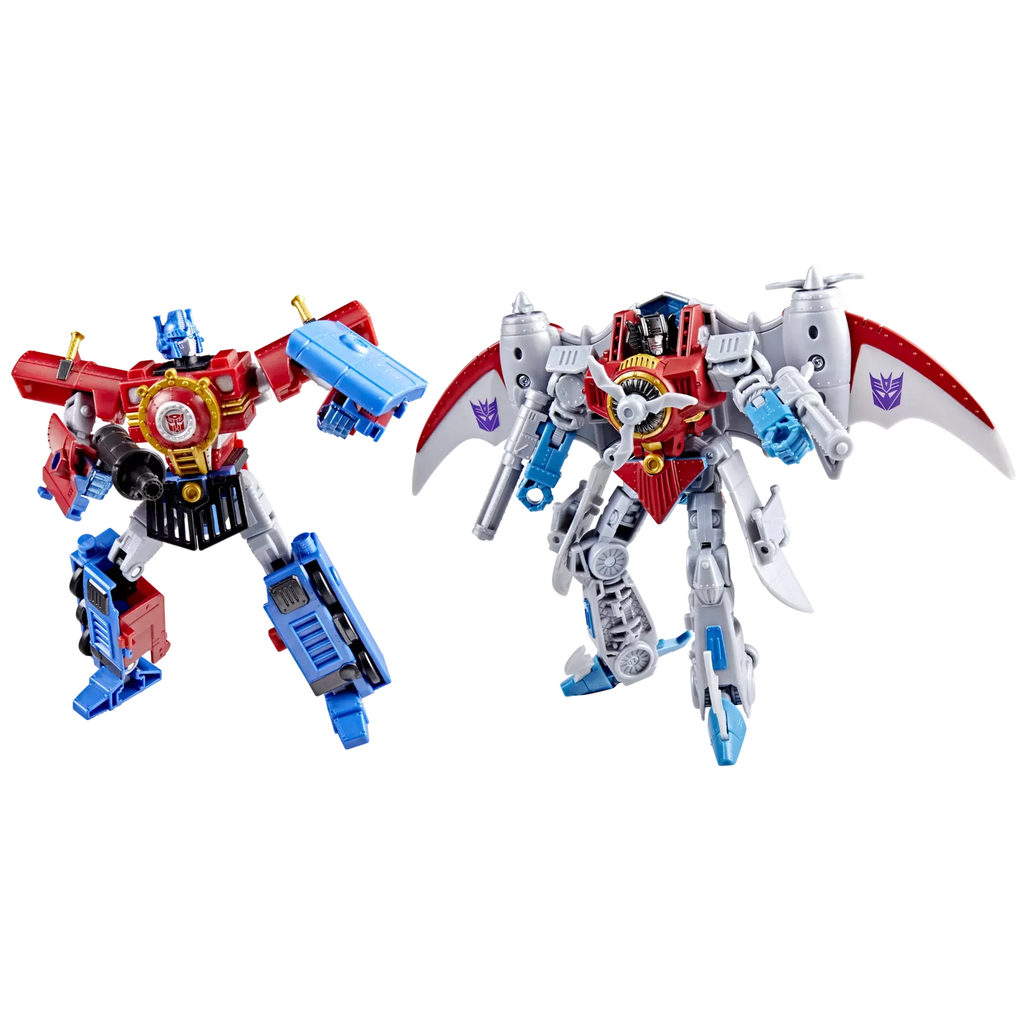 Transformers Hearts of Steel Timelines Comic Edition Optimus Prime and Starscream Action Figure Exclusive