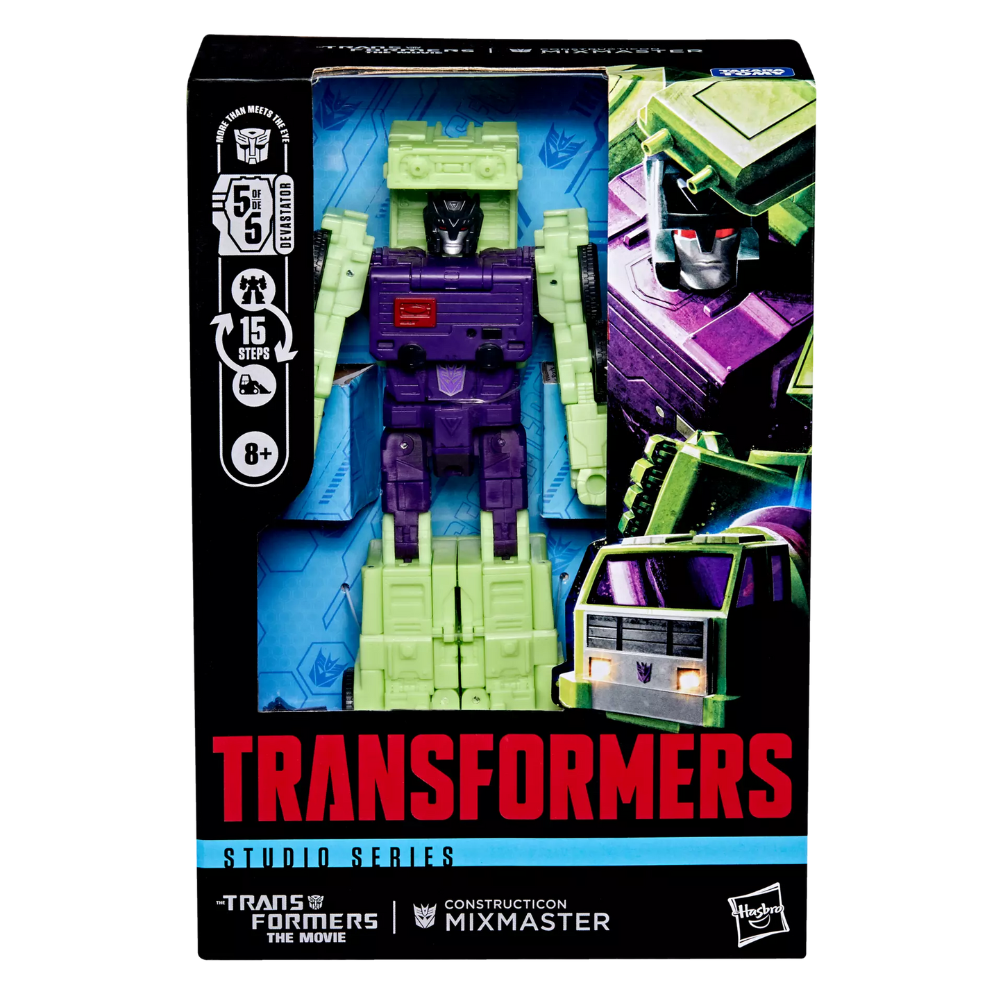 Transformers Studio Series 86 Voyager Constructicon Mixmaster Action Figure