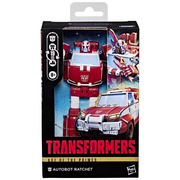 Pre-Sale Transformers Generations Age of the Primes Deluxe Animated Ratchet Action Figure