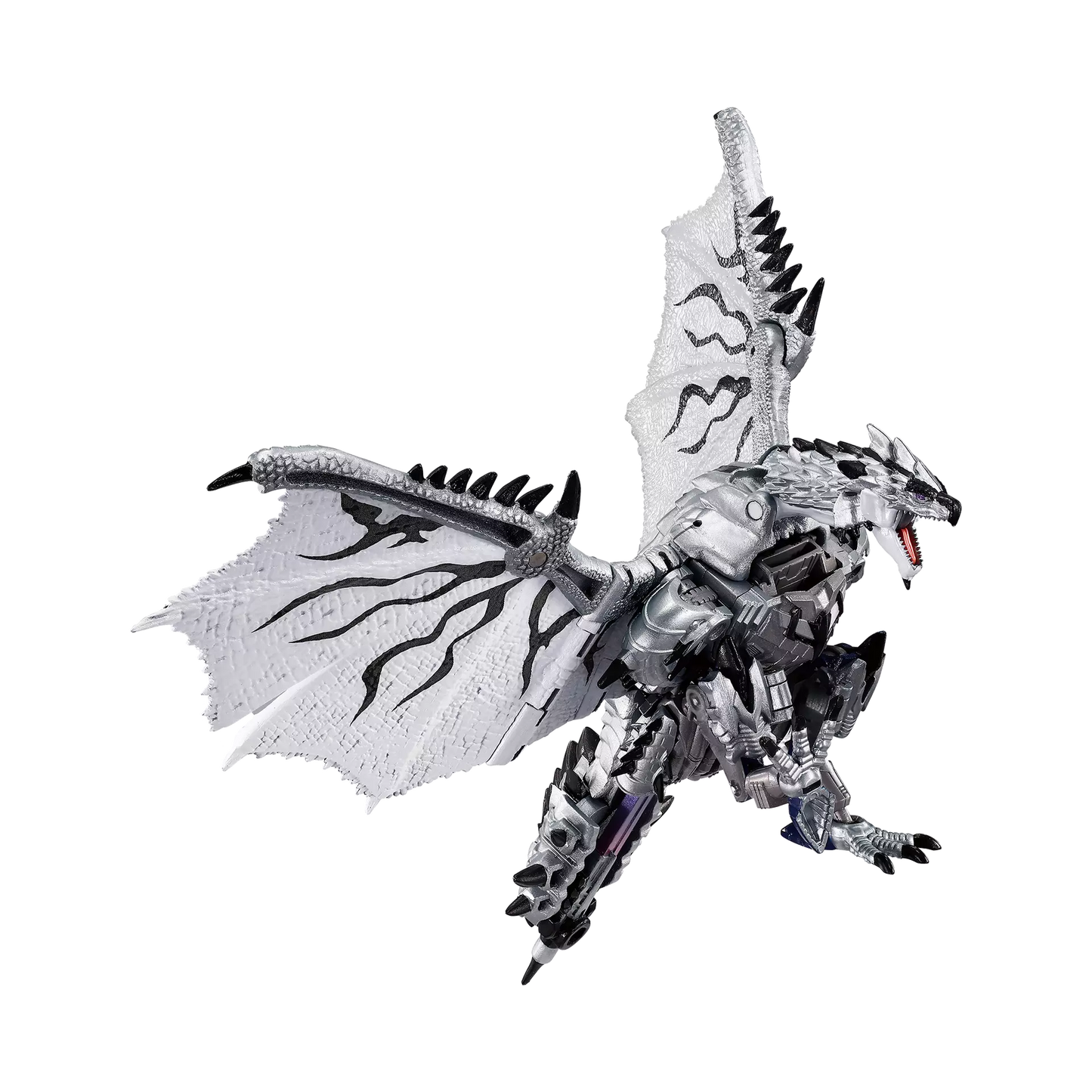 Transformers Synergenex Silver Rathalos Prime Monster Hunter Action Figure