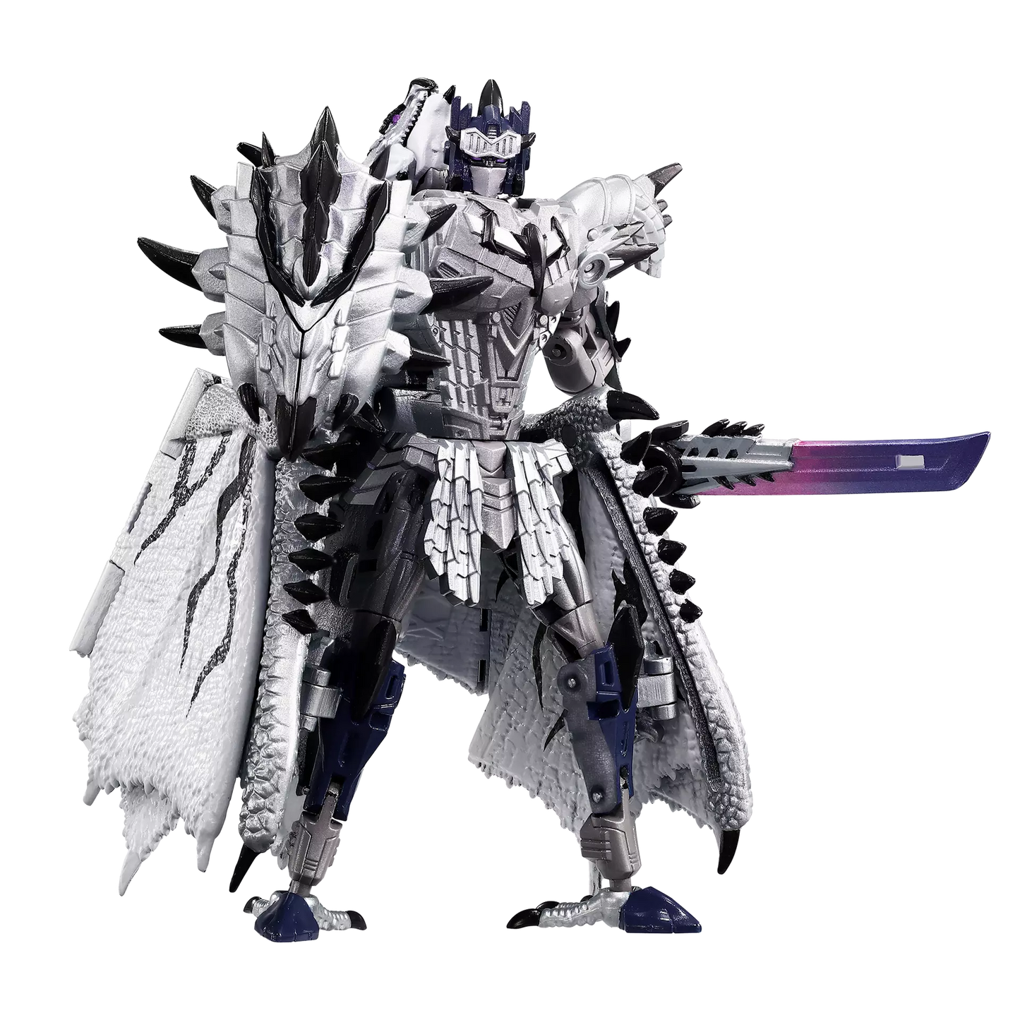 Transformers Synergenex Silver Rathalos Prime Monster Hunter Action Figure