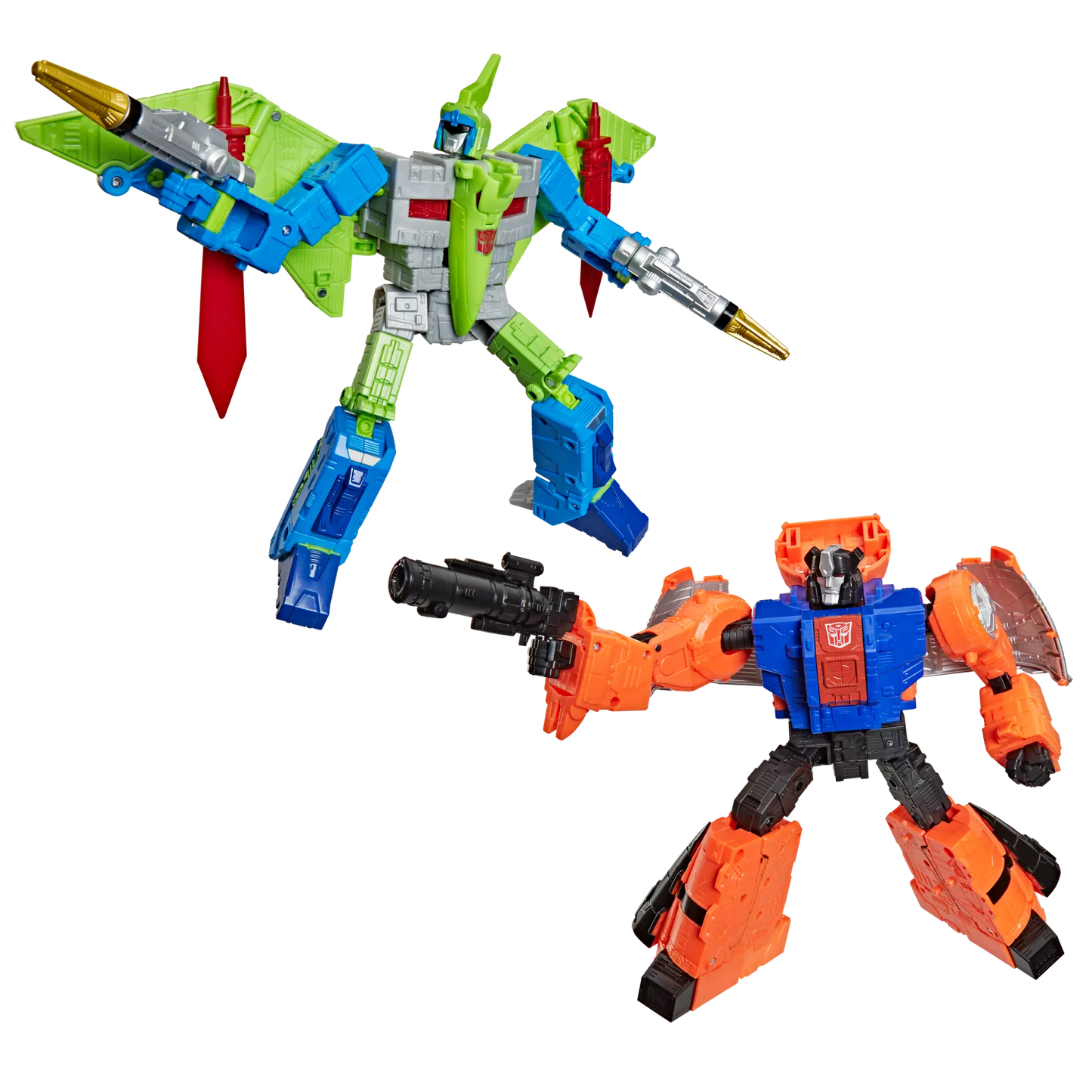 Transformers Age of the Primes Leader Class G2 Dinobot Swoop & G2 Dinobot Sludge 2 Pack Action Figure