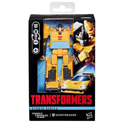 Transformers Studio Series 86 Deluxe Sunstreaker Action Figure