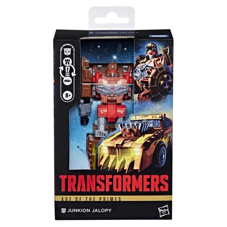Transformers Age of the Primes Deluxe Junkion Jalopy Action Figure