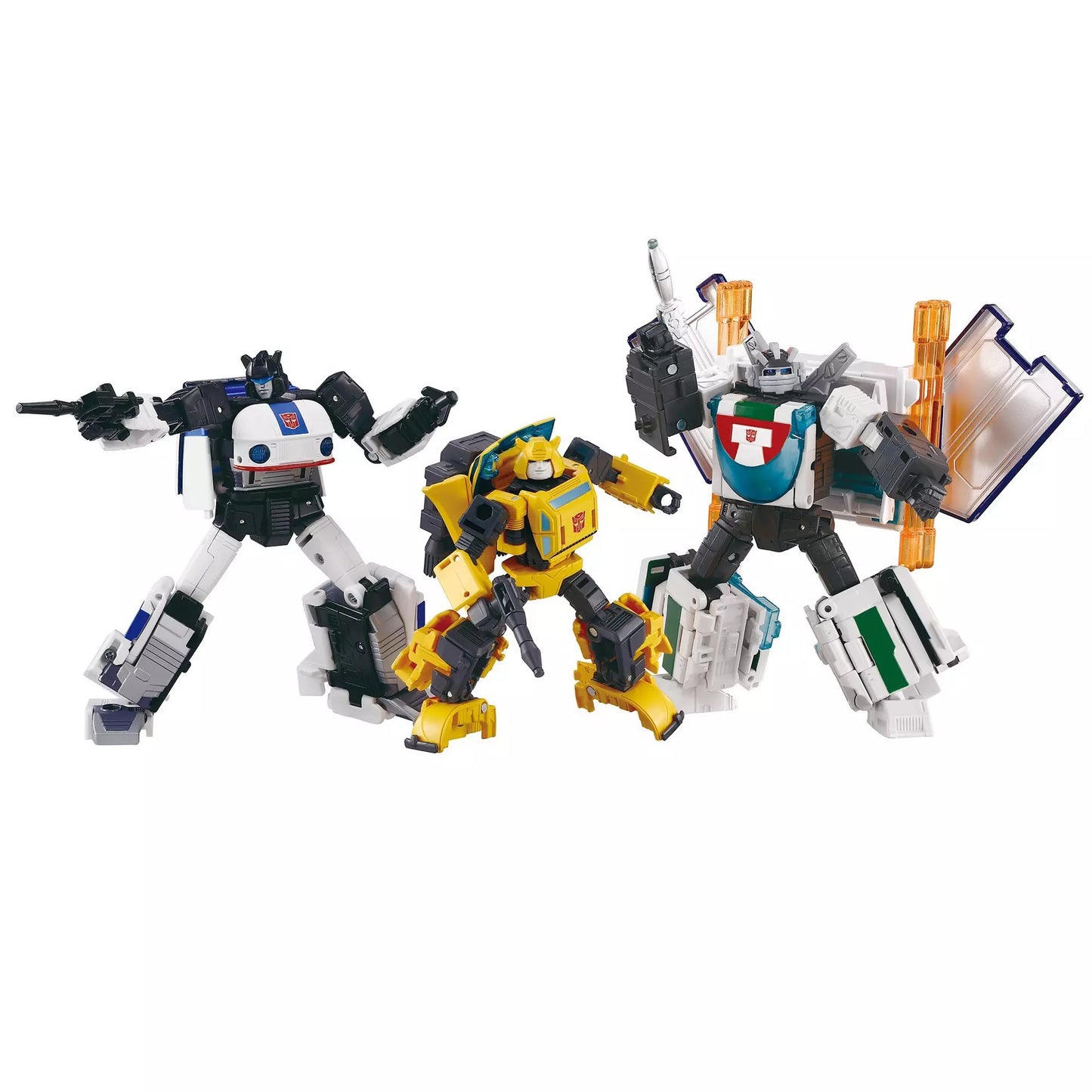 Transformers Dramatic Capture Series Cybertron Chase 3-Pack Action Figure
