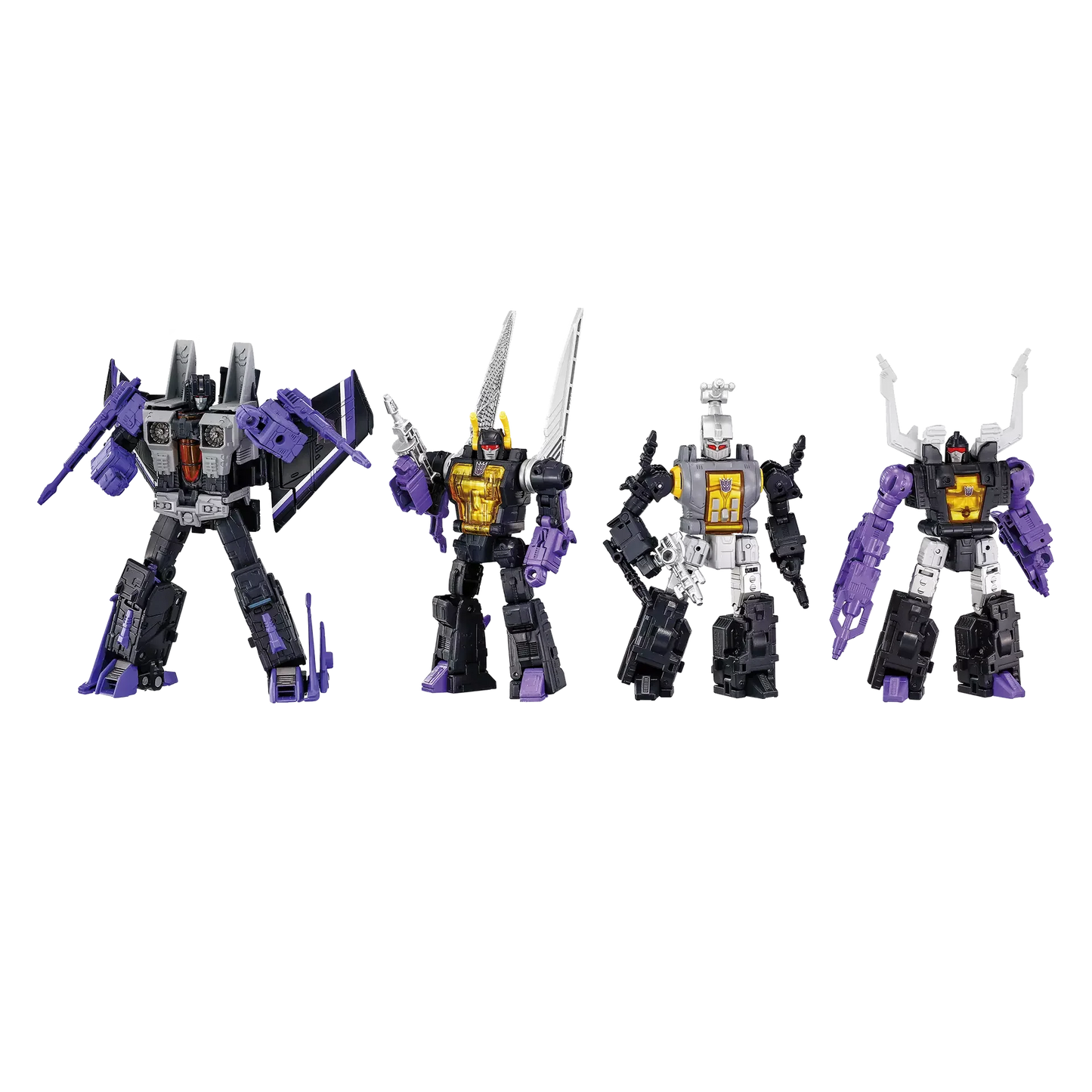 Transformers Dramatic Capture Series DCS-6 Decepticons Part 2 4-Pack Action Figure