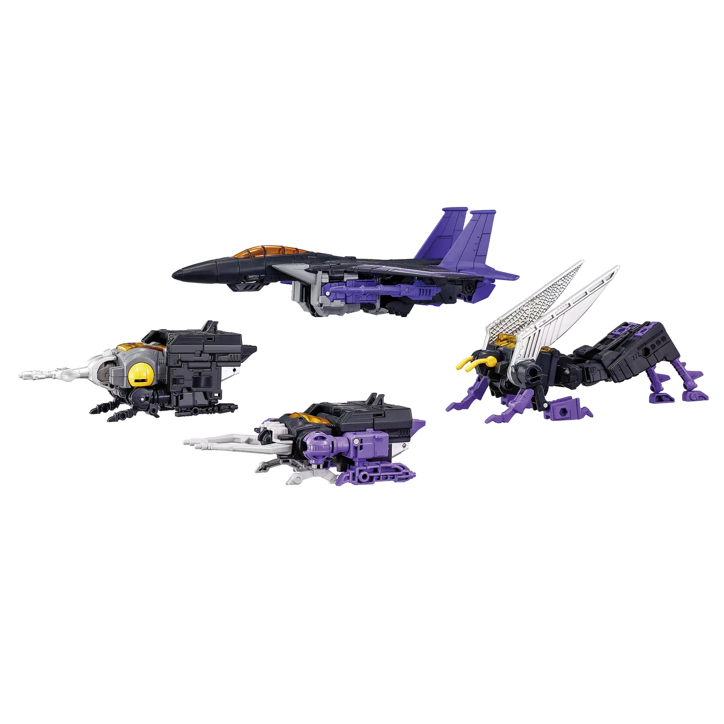 Transformers Dramatic Capture Series DCS-6 Decepticons Part 2 4-Pack Action Figure
