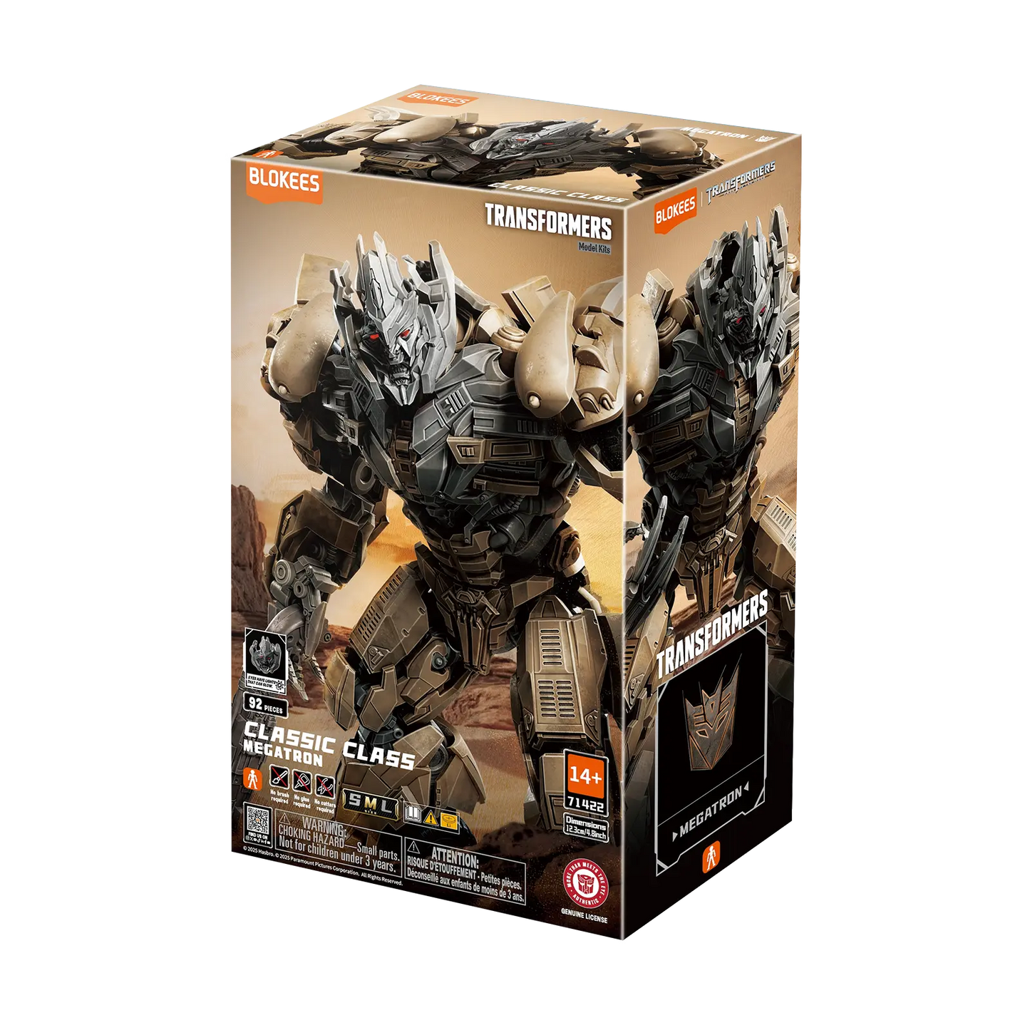 Blokees Transformers Classic Class #22 Megatron (Transformers Dark of the Moon) Model Kit