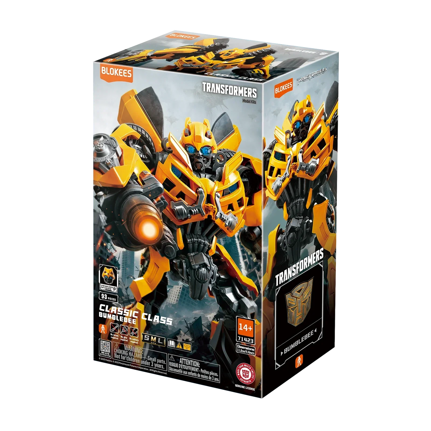 Blokees Transformers Classic Class #23 Bumblebee (Transformers Dark of the Moon) Model Kit