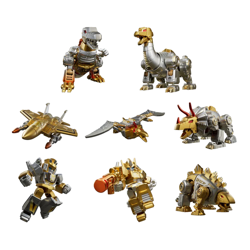 Blokees Transformers Model Kits 2026 X Yearly Version Dinobot Desertion Trading Figure Set of 8