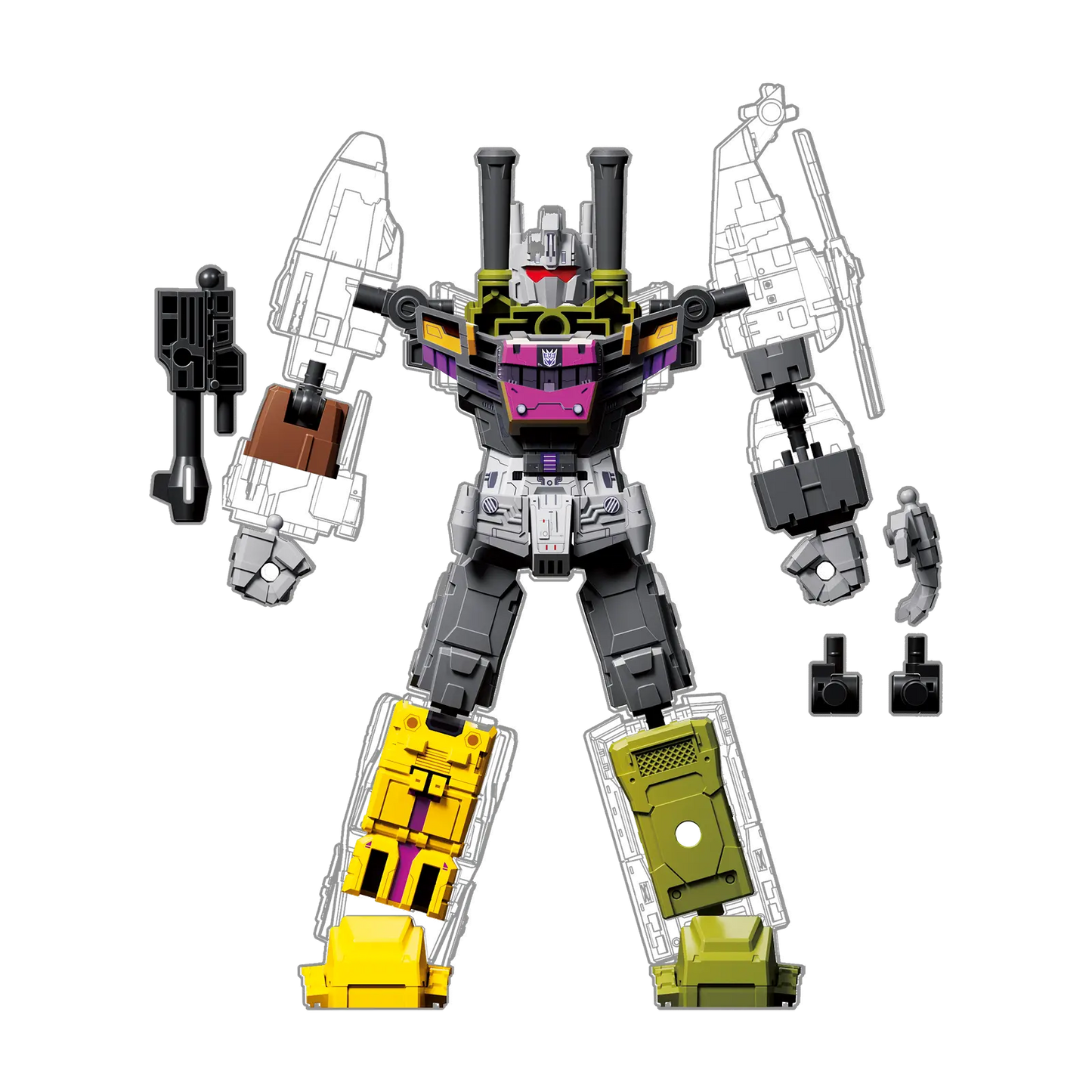 Blokees Transformers Model Kits Defender Version Bruticus Combining Accessory Kit