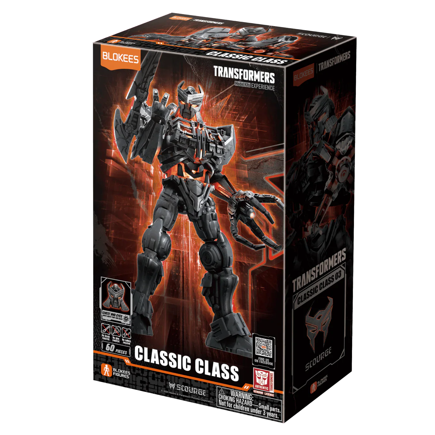 Blokees Transformers Classic Class #03 Scourge (Rise of the Beast) Model Kit