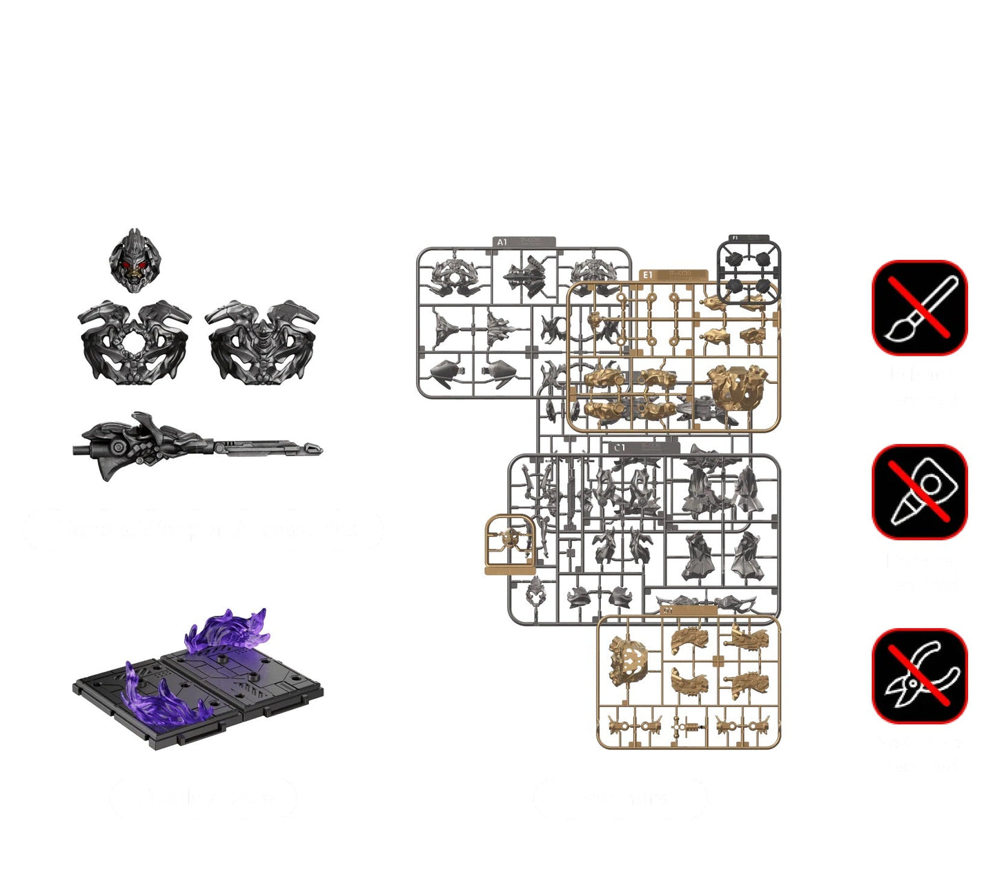 Blokees Transformers Classic Class #10 Megatron (Transformers 2007) Model Kit
