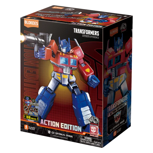 Blokees Transformers Action Edition G1 Optimus Prime Model Kit