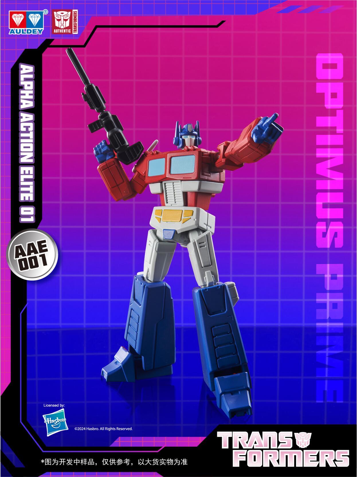 Auldey Transformers Alpha Action Elite Wave 1 Defend Iacon Trading Action Figure Set of 6