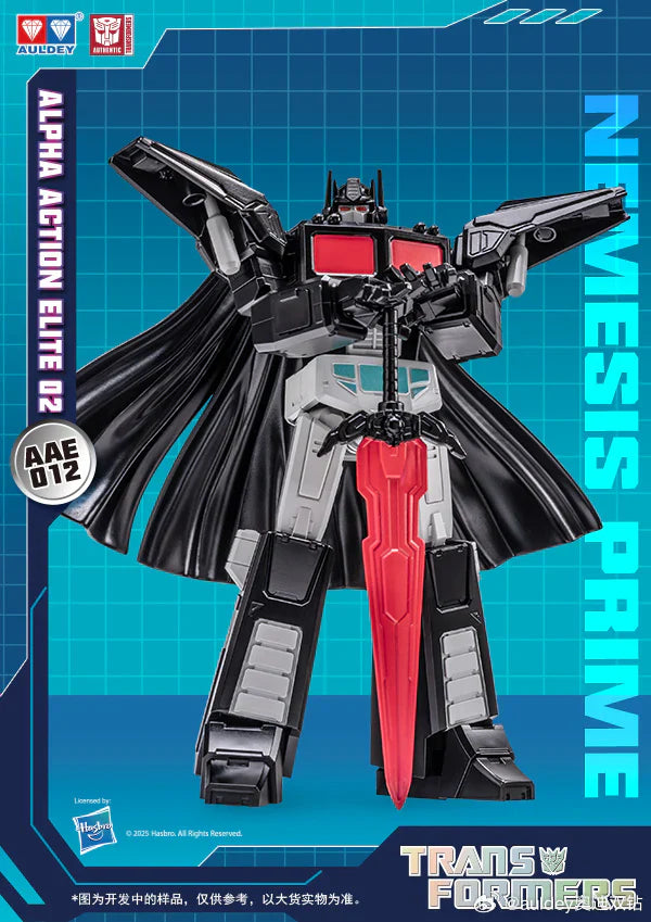 Auldey Transformers Alpha Action Elite Wave 2 Attack on Earth Trading Action Figure Set of 6