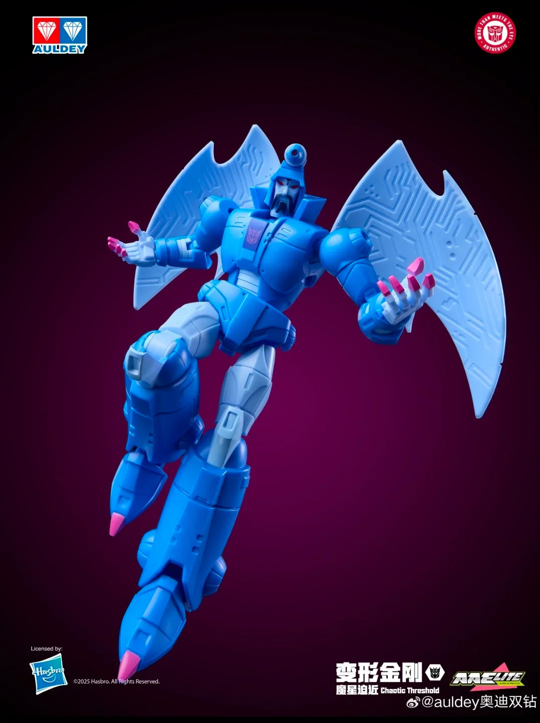 Auldey Transformers Alpha Action Elite Wave 3 Chaotic Threshold Trading Action Figure Set of 6