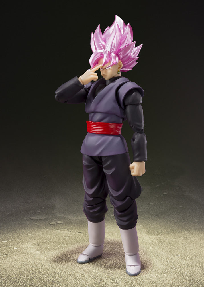SDCC 2019 Bandai S.H. Figuarts Dragon Ball  Gokou Black Super Saiyan Rose Goku Exclusive
