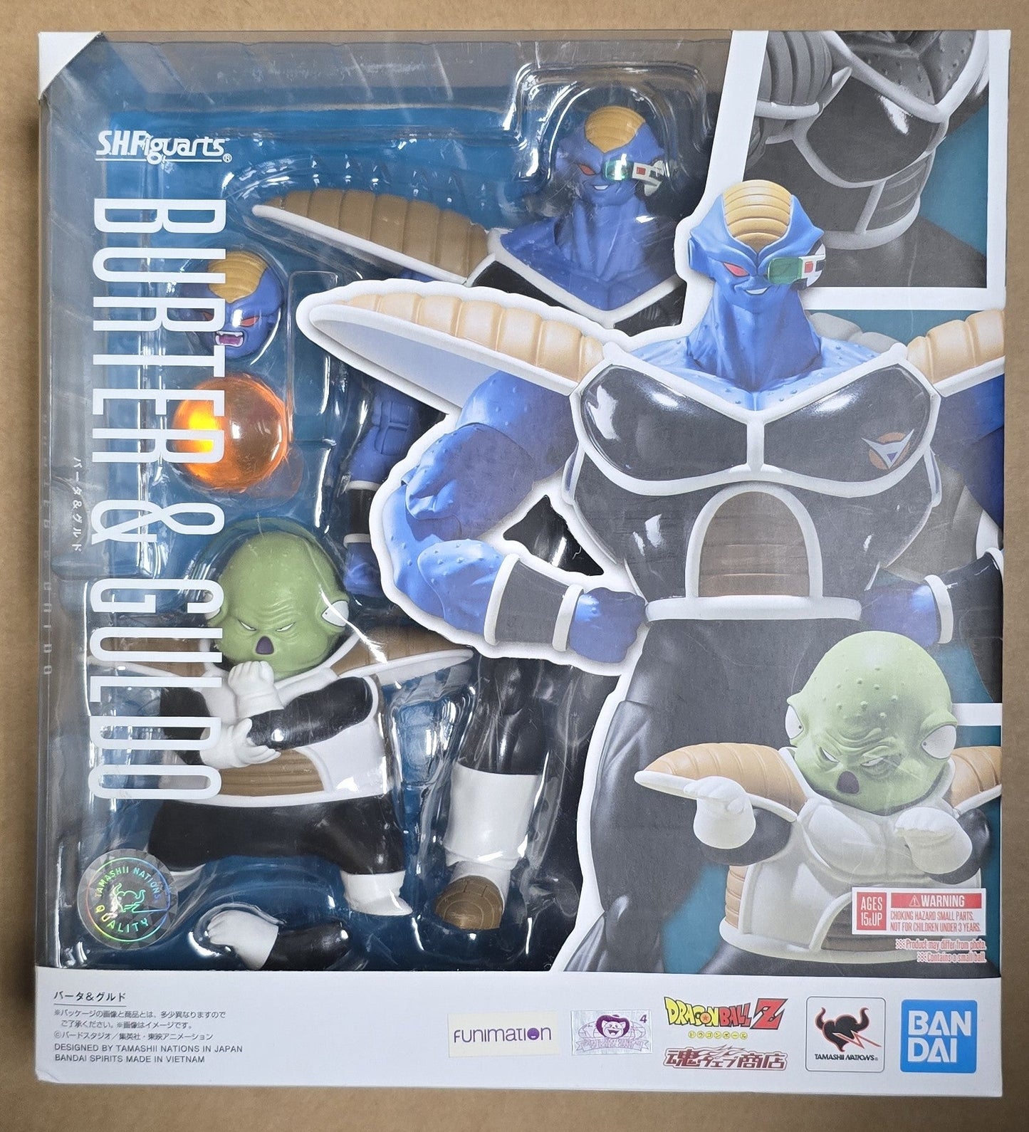 *Shelfwear* S.H. Figuarts Dragon Ball Z Ginyu Force Set of 4 Action Figure