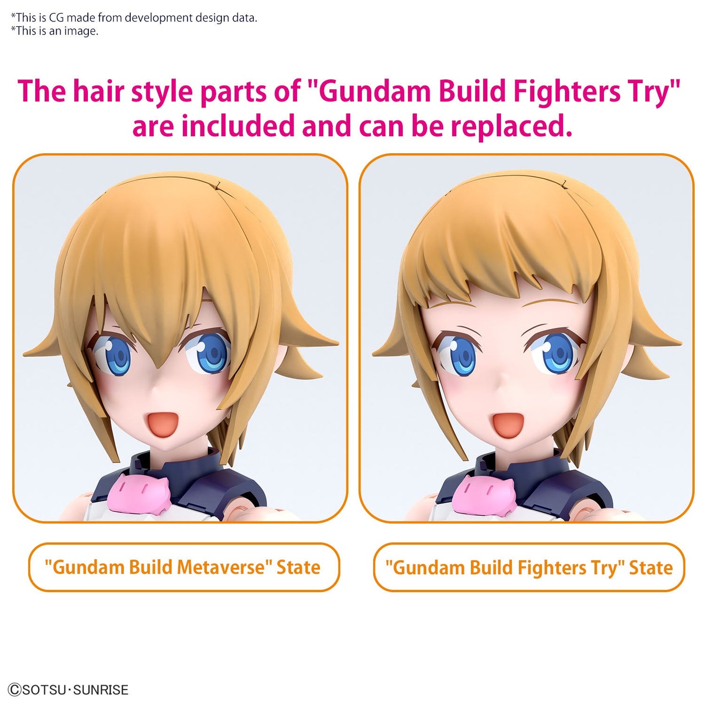 Gundam 1/144 HGBM #10 Figure-rise Standard Avatar Fumina Model Kit